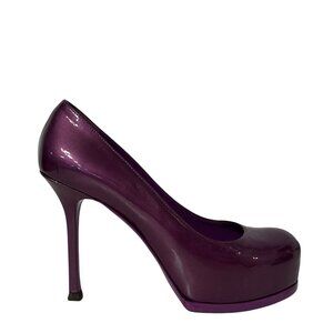 Yves Saint Laurent Purple Heels 37